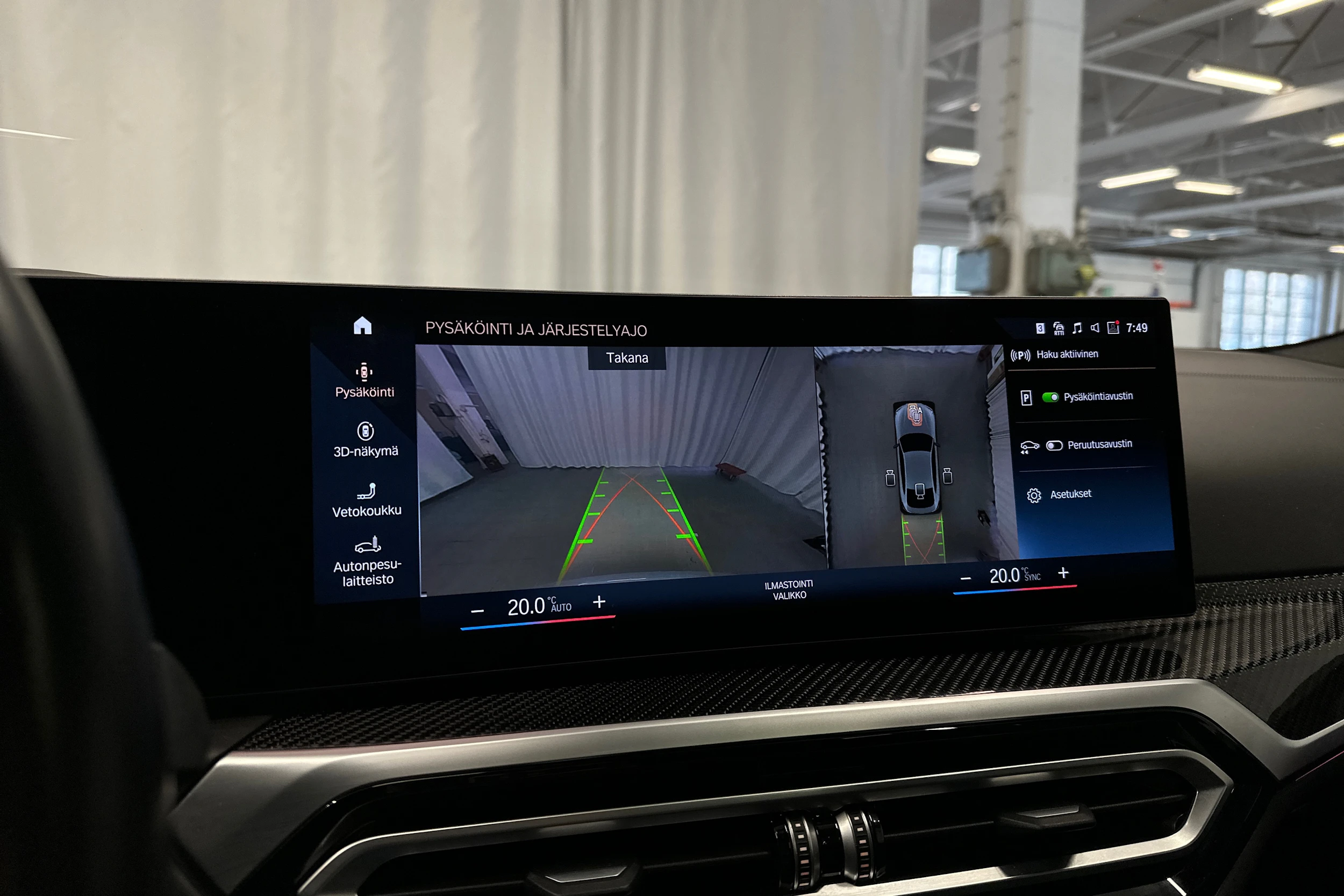 harmaa BMW i4 M50 2022 kuva 19.