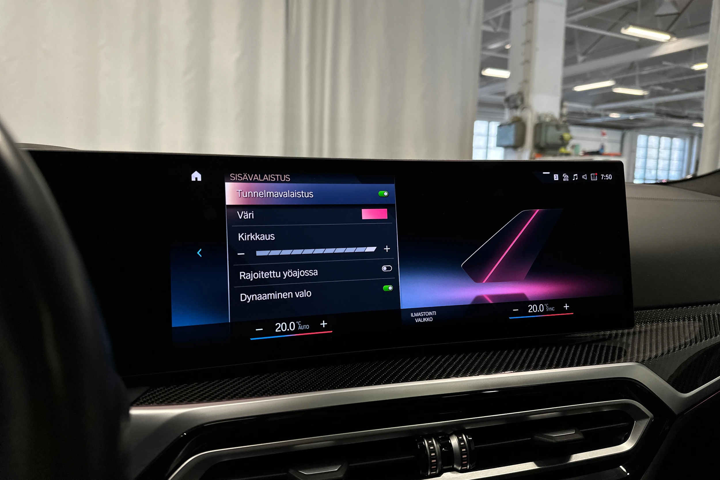 harmaa BMW i4 M50 2022 kuva 22.