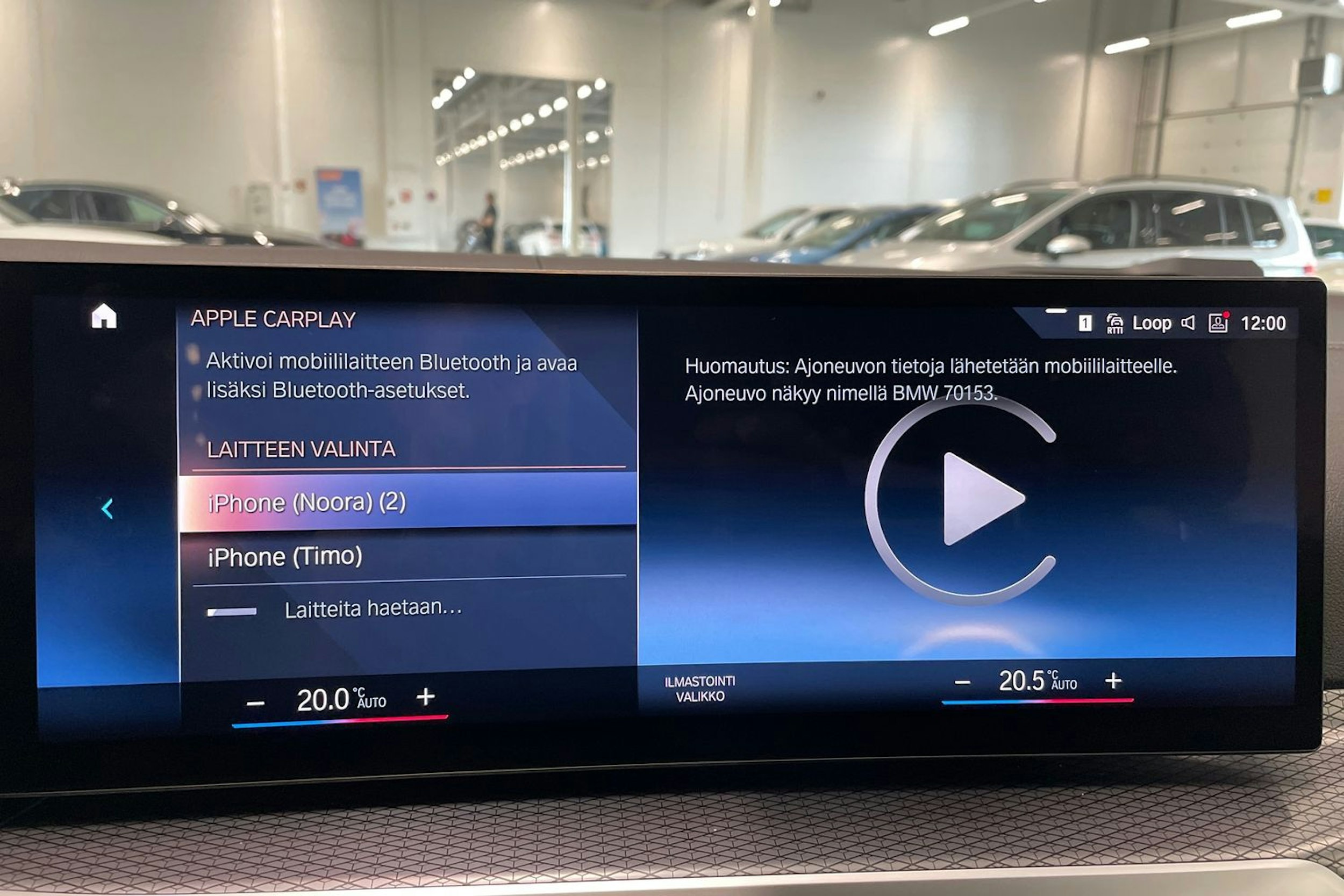 sininen BMW i4 M50 2023 kuva 31.