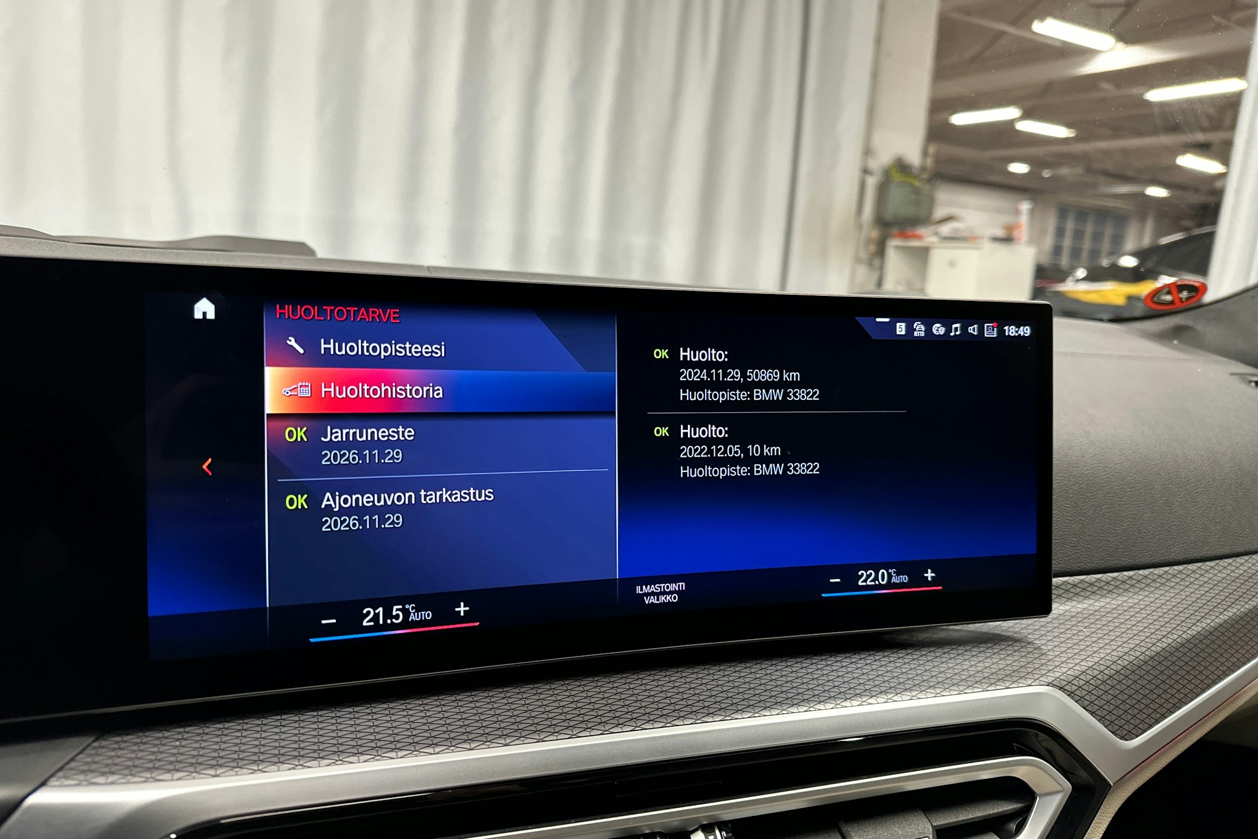 sininen BMW i4 M50 2023 kuva 27.
