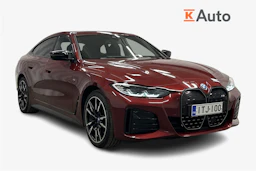 punainen BMW i4 M50 2024 kuva 1.