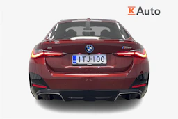punainen BMW i4 M50 2024 kuva 3.