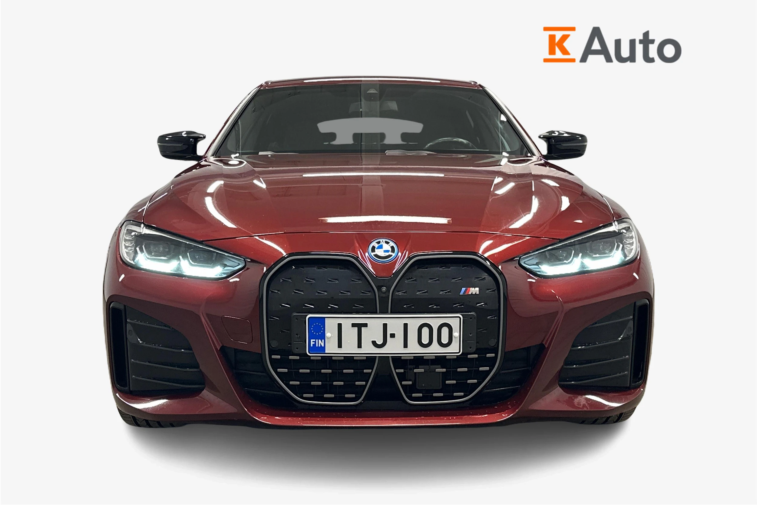 punainen BMW i4 M50 2024 kuva 4.