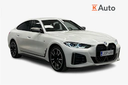 valkoinen BMW i4 M50 2023 kuva 1.
