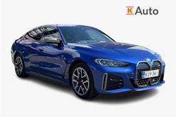 sininen BMW i4 M50 2023 kuva 1.