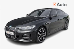 musta BMW i4 M50 2023 kuva 1.