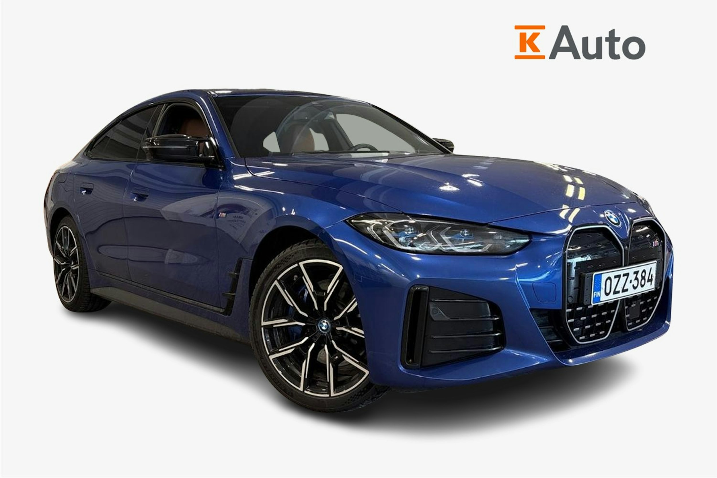 sininen BMW i4 M50 2023 kuva 1.