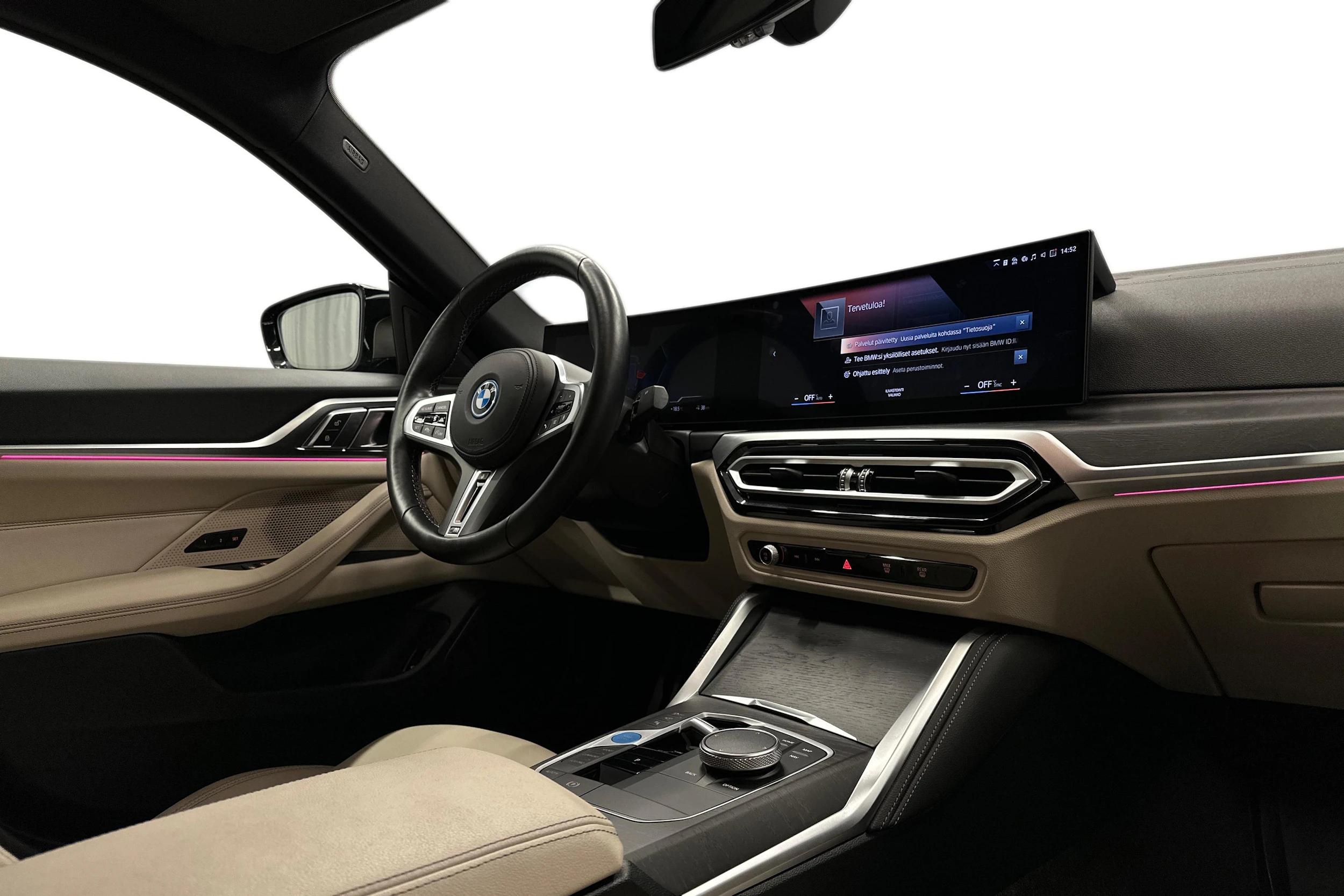 sininen BMW i4 M50 2024 kuva 9.