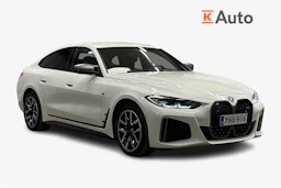 valkoinen BMW i4 M50 2023 kuva 1.