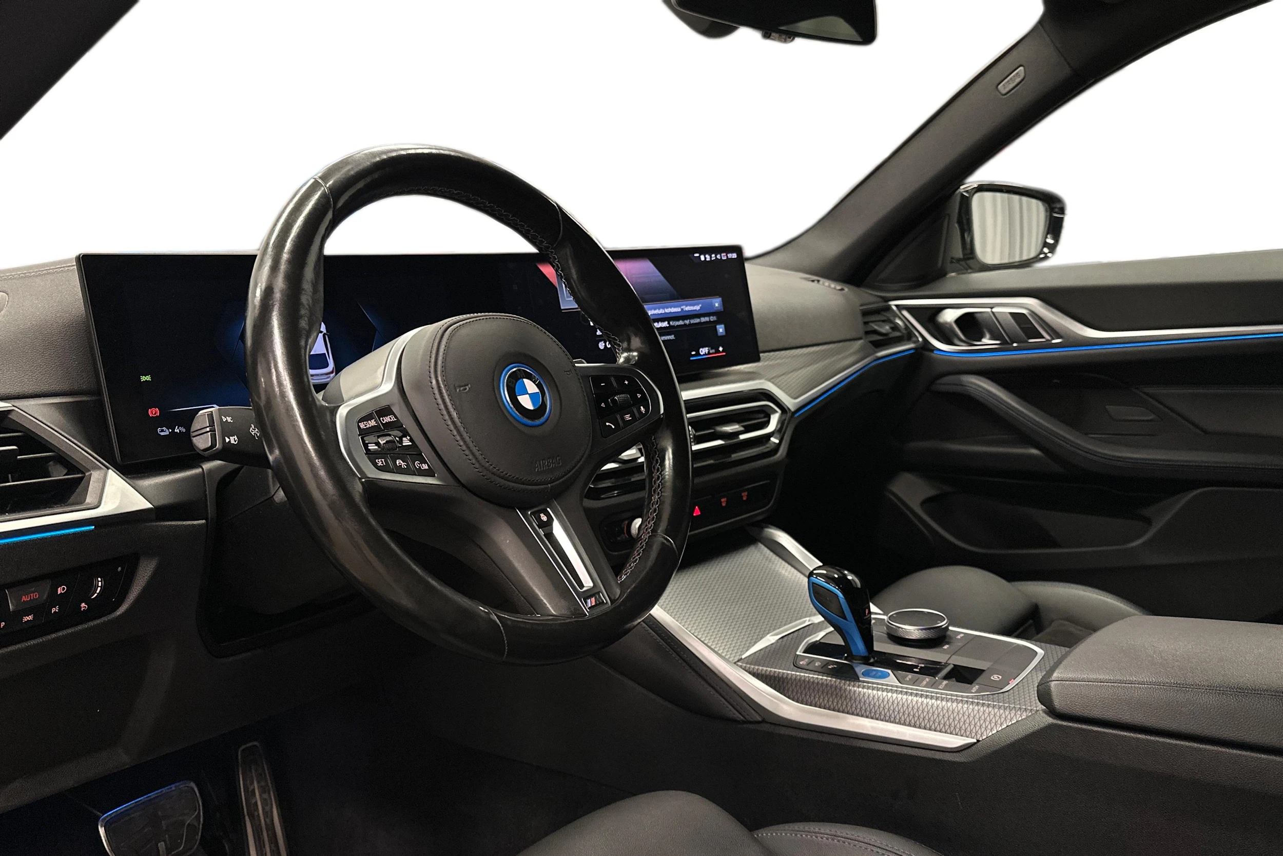 valkoinen BMW i4 M50 2023 kuva 6.