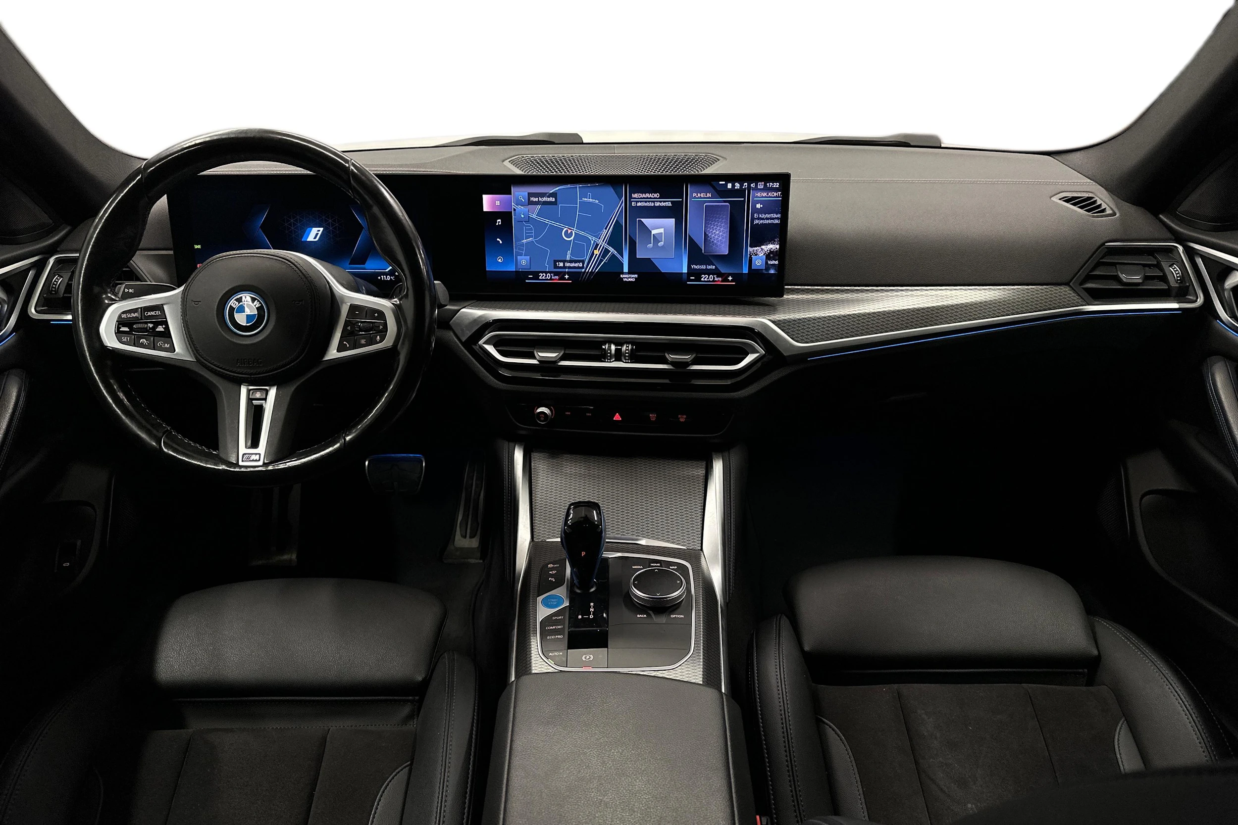 valkoinen BMW i4 M50 2023 kuva 7.