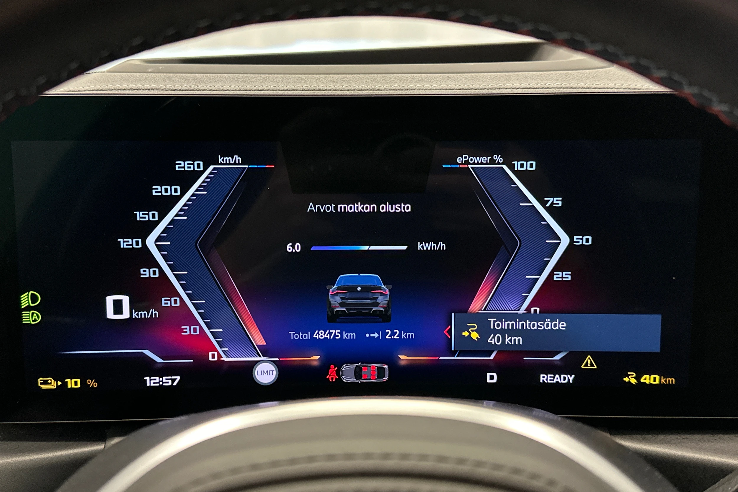 musta BMW i4 M50 2024 kuva 24.
