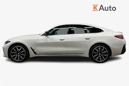 valkoinen BMW i4 M50 2024 kuva 6.
