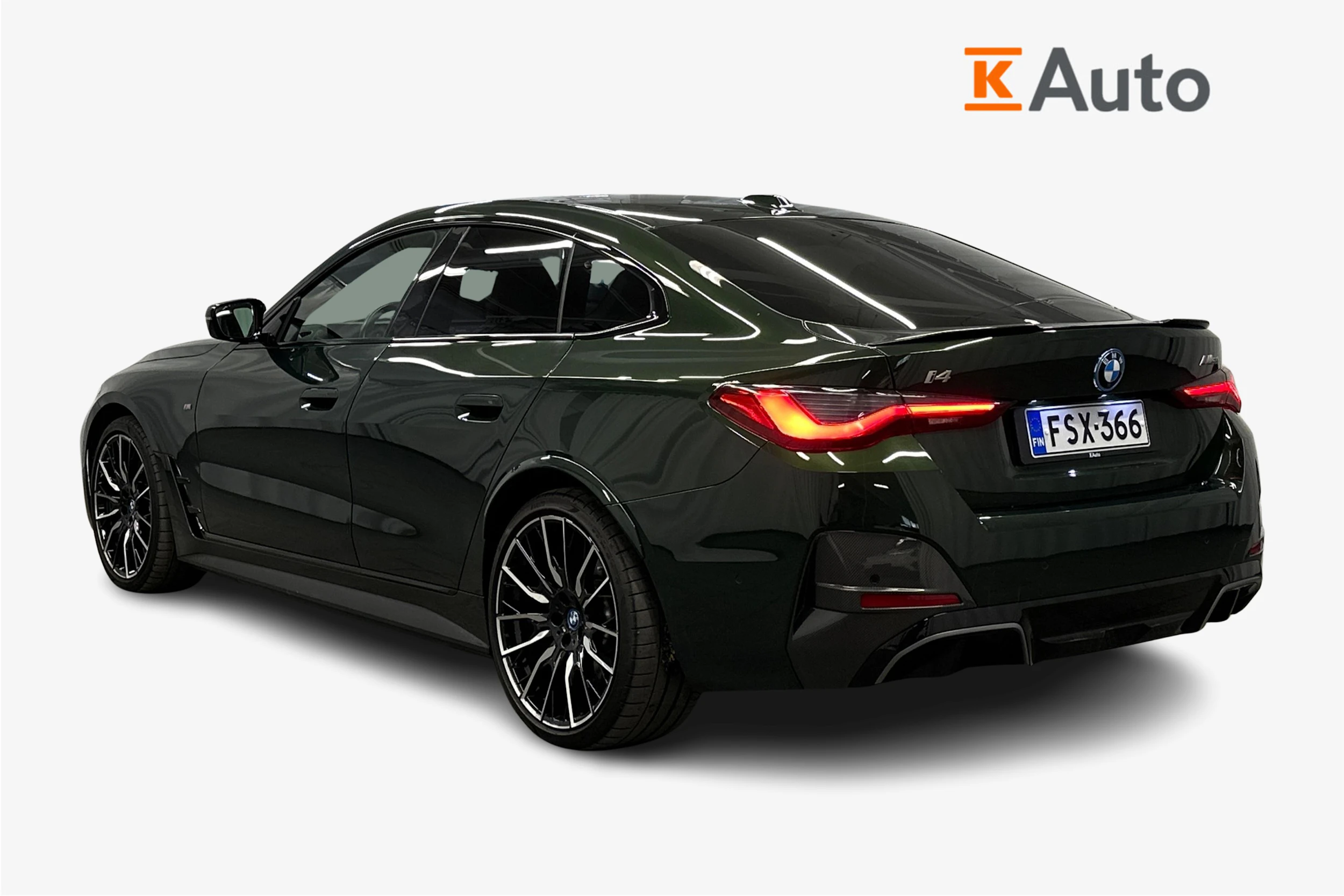 vihreä BMW i4 M50 2024 kuva 3.