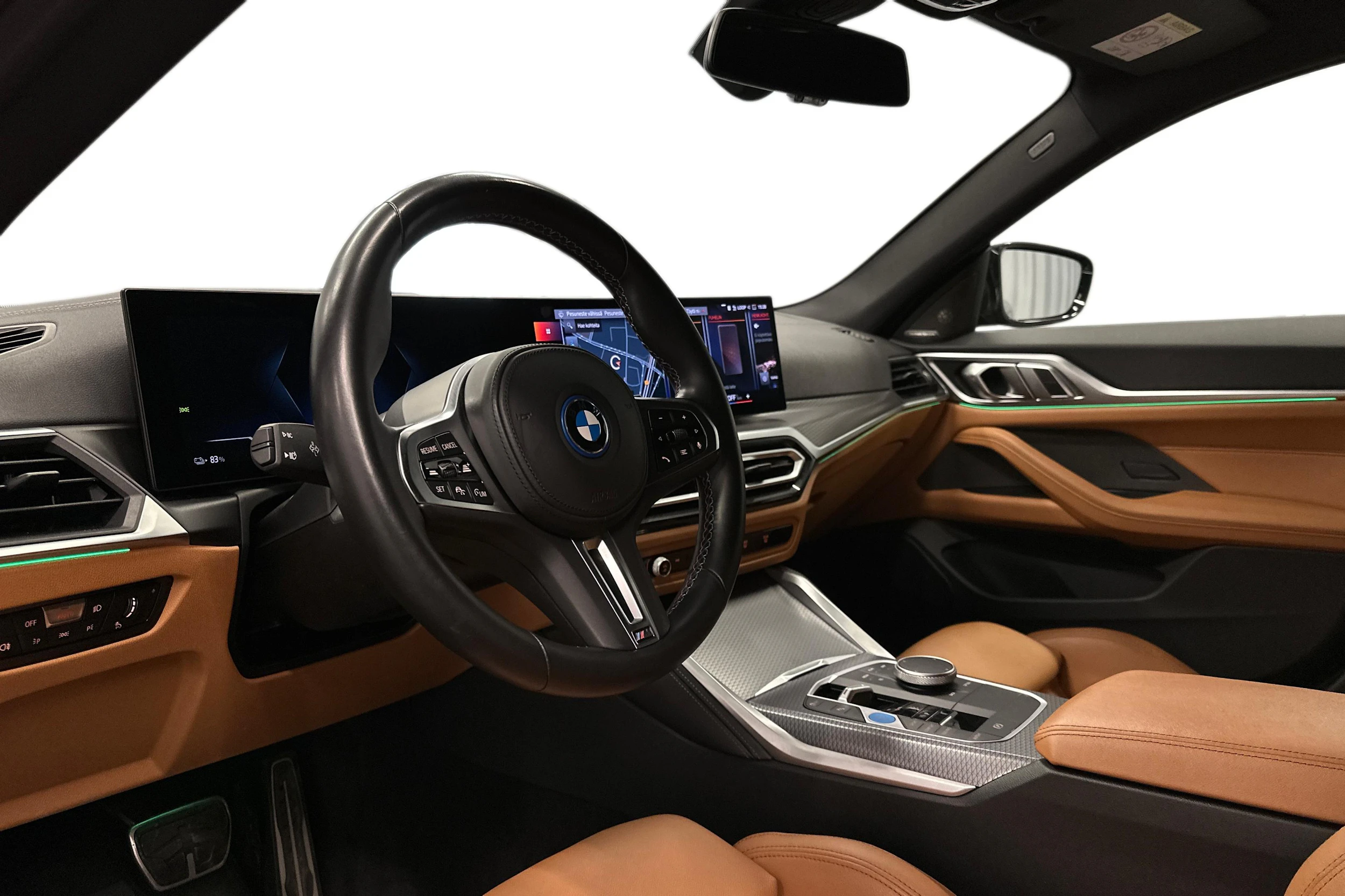 vihreä BMW i4 M50 2024 kuva 8.