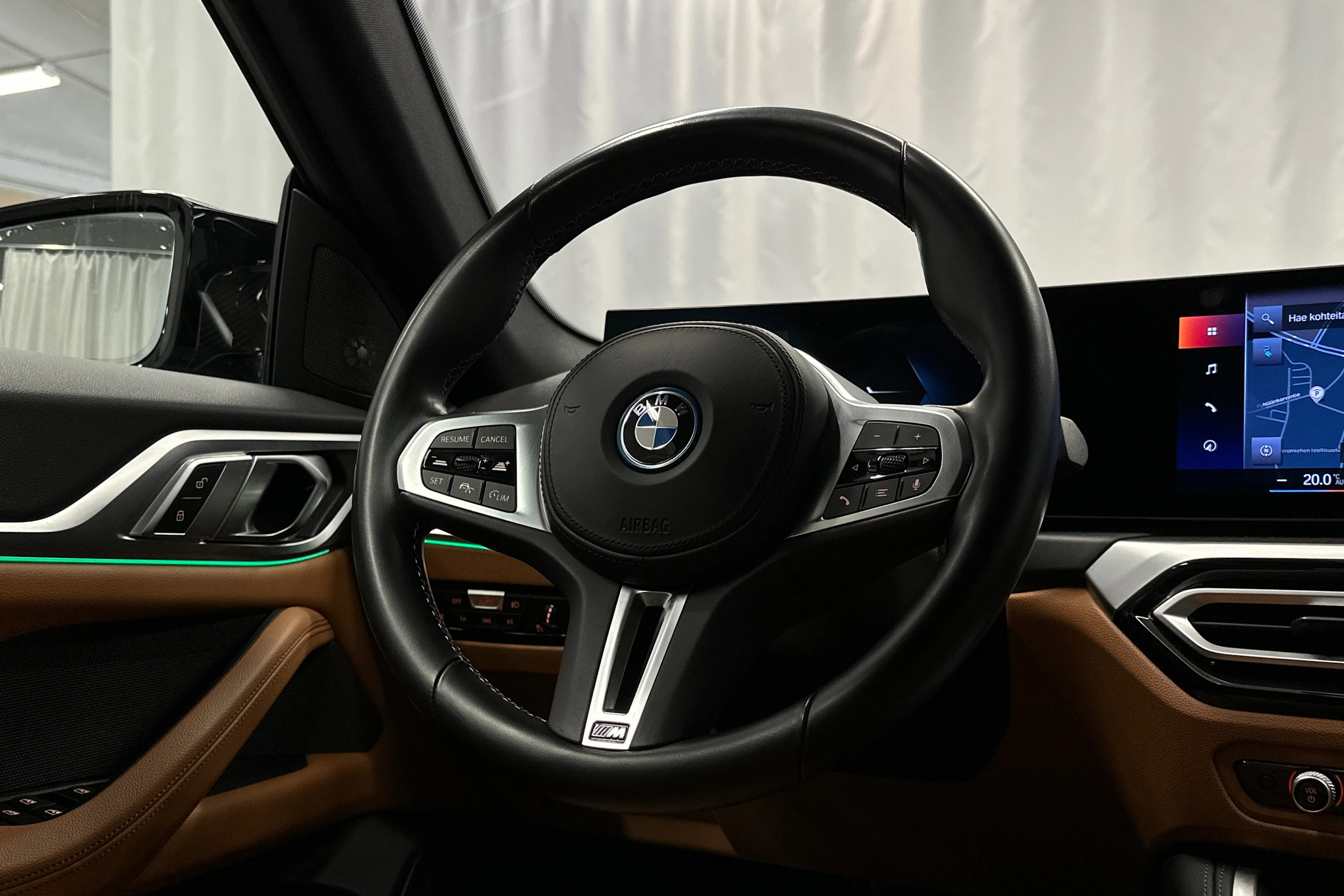 vihreä BMW i4 M50 2024 kuva 22.