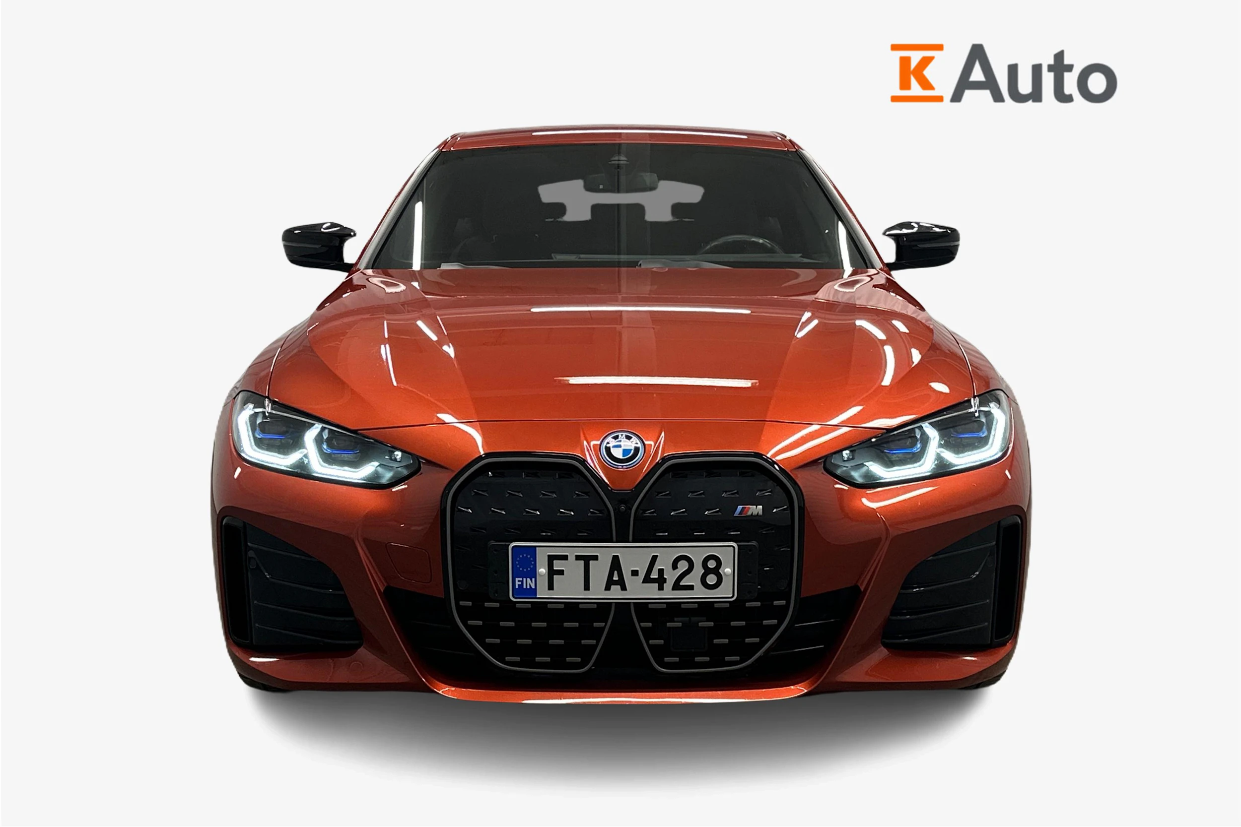 oranssi BMW i4 M50 2024 kuva 4.