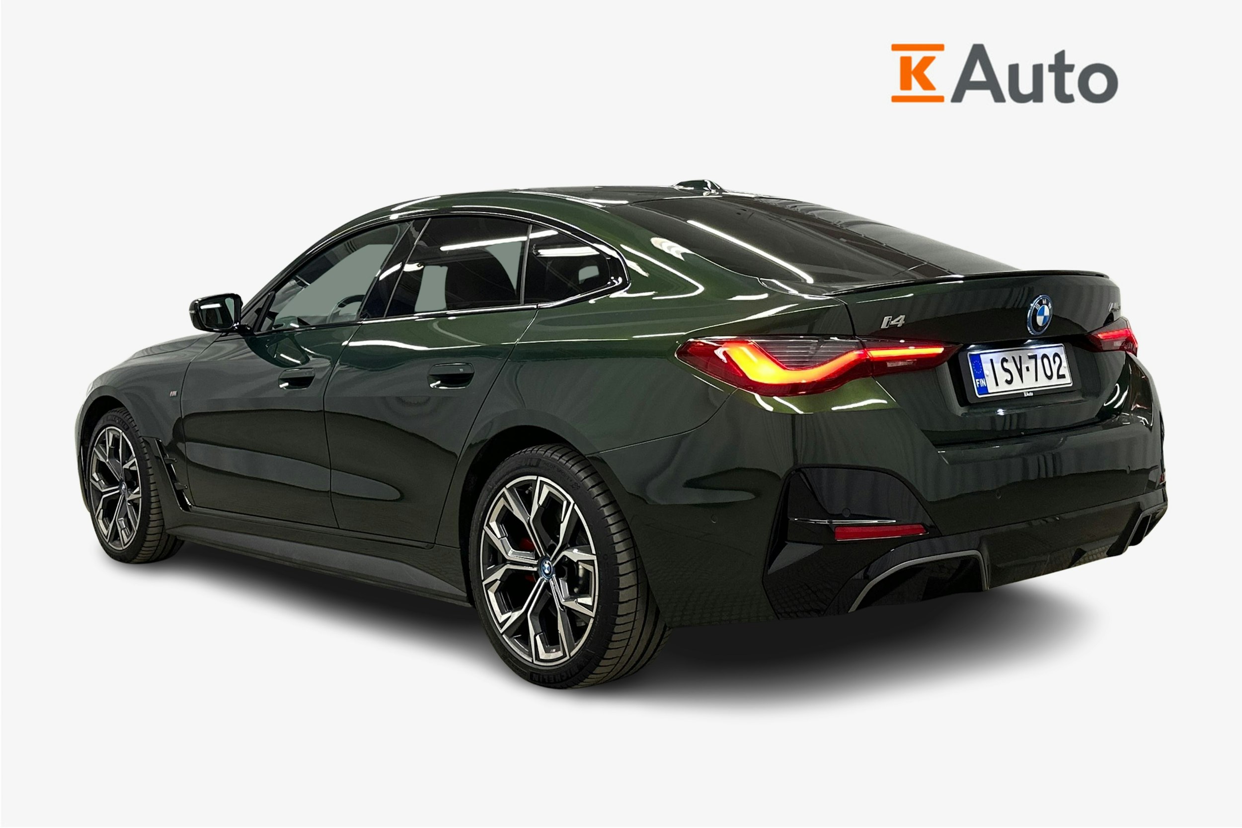 vihreä BMW i4 M50 2024 kuva 2.