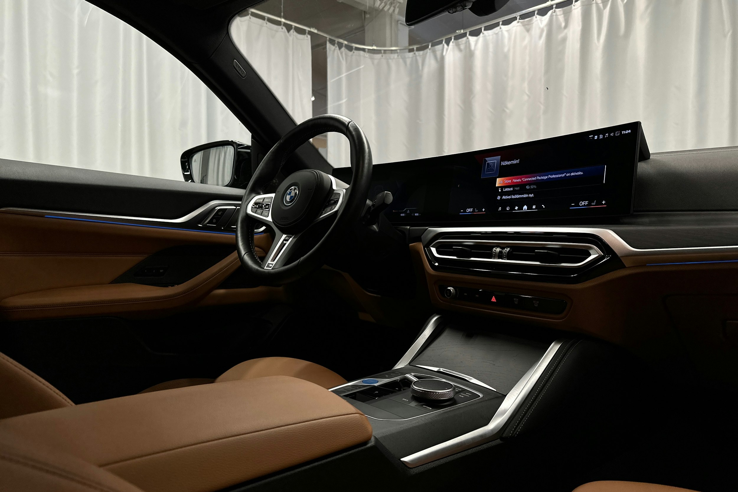 vihreä BMW i4 M50 2024 kuva 35.