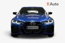 sininen BMW i4 M50 2024 kuva 4.