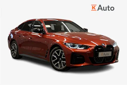 oranssi BMW i4 M50 2024 kuva 1.