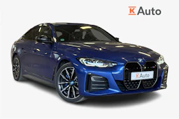 sininen BMW i4 M50 2024 kuva 1.