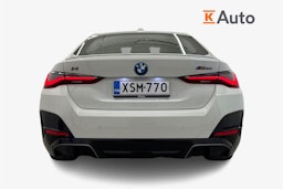valkoinen BMW i4 M50 2024 kuva 3.
