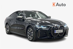 musta BMW i4 M50 2024 kuva 1.