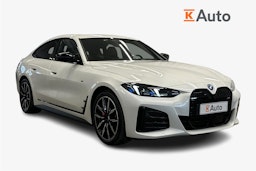 valkoinen BMW i4 M50 2025 kuva 1.
