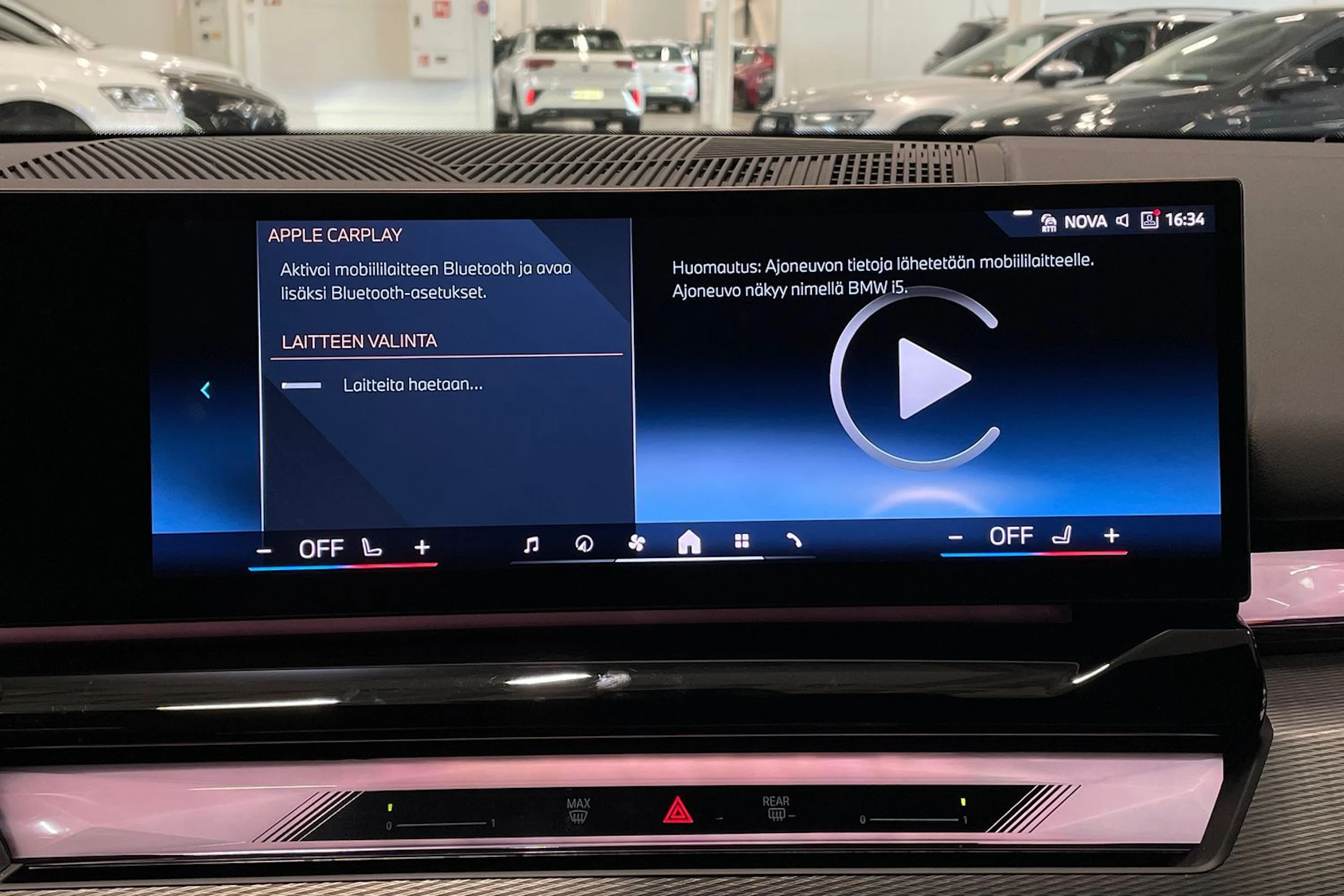 met. musta BMW i5 2024 kuva 18.