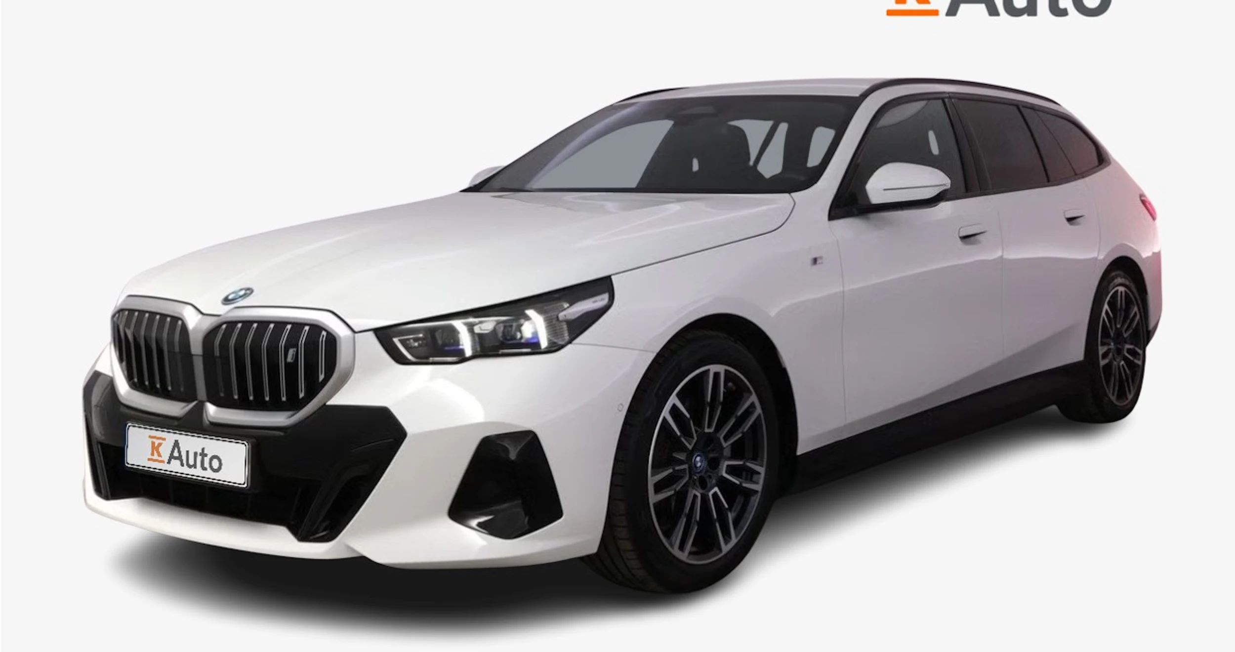 valkoinen BMW i5 2025 kuva 1.