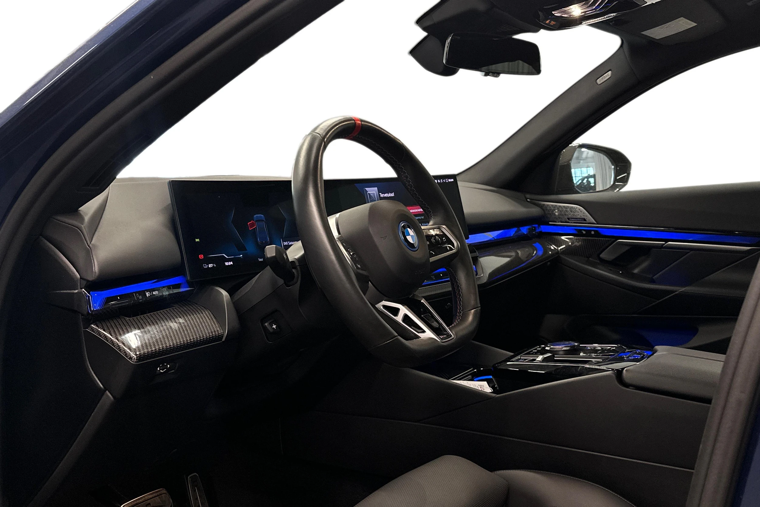 sininen BMW i5 M60 2023 kuva 3.