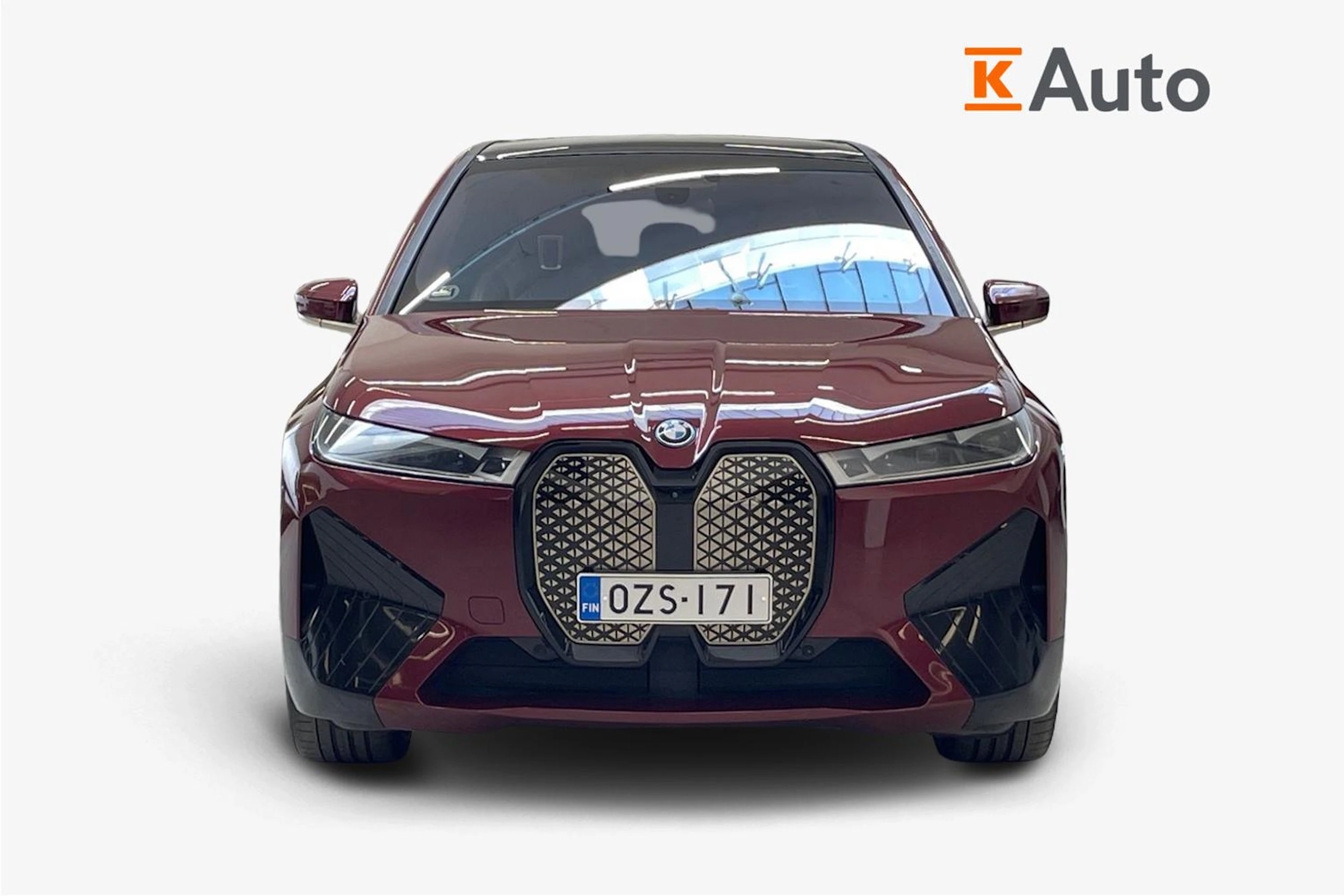 punainen BMW iX 2022 kuva 4.