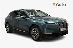sininen BMW iX 2022 kuva 1.