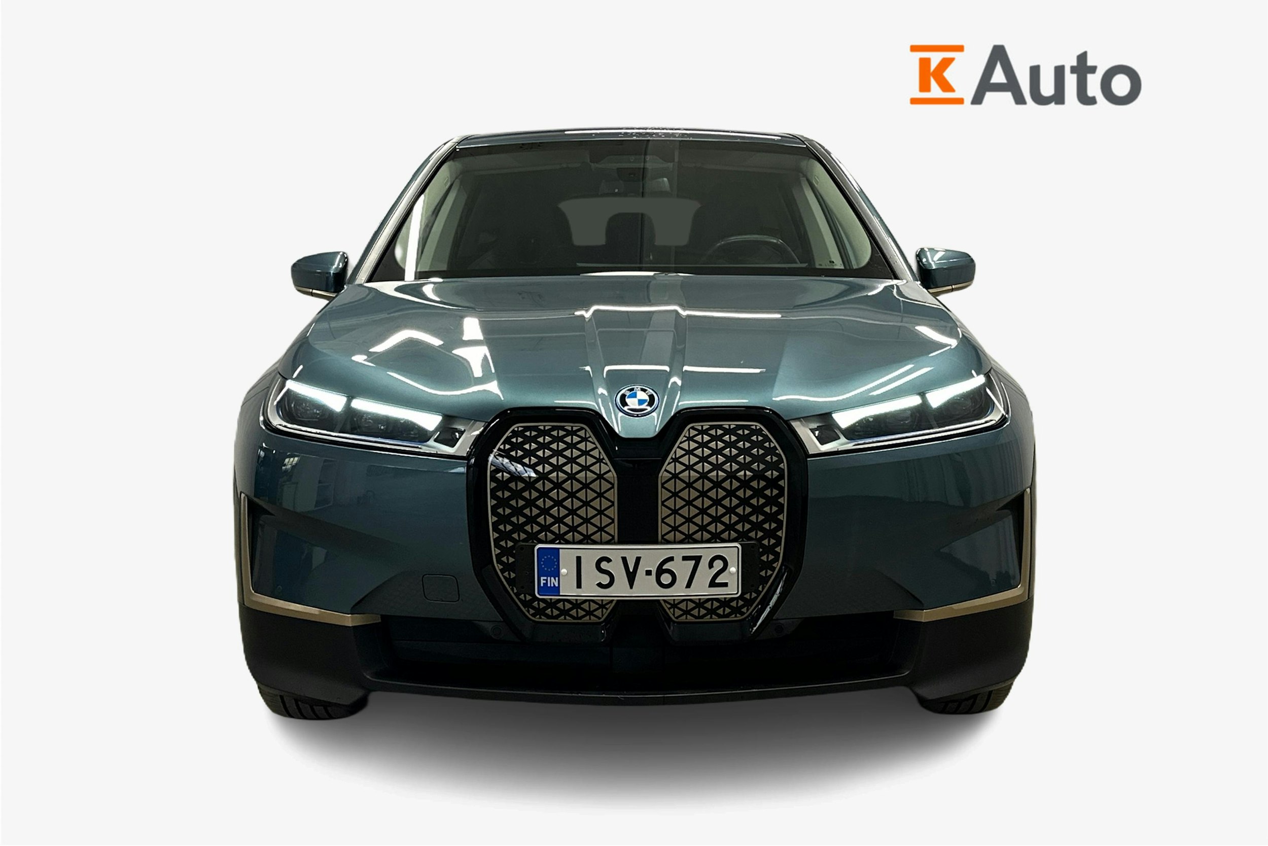 sininen BMW iX 2022 kuva 4.