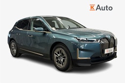 sininen BMW iX 2022 kuva 1.