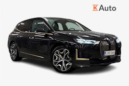 musta BMW iX 2022 kuva 1.