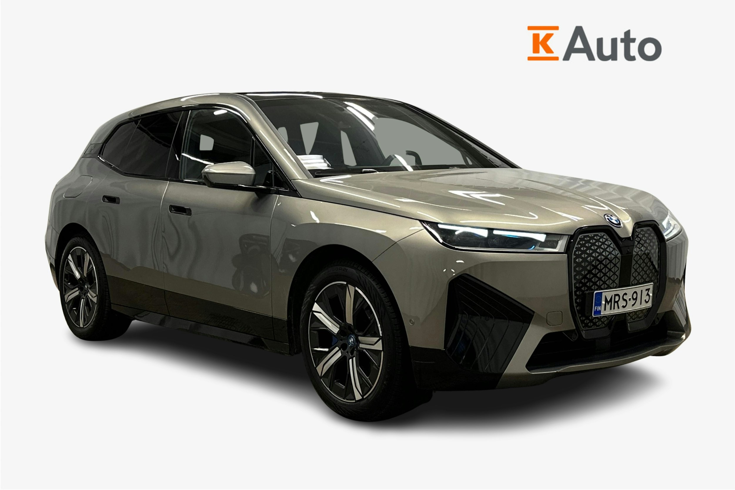 harmaa BMW iX 2023 kuva 1.