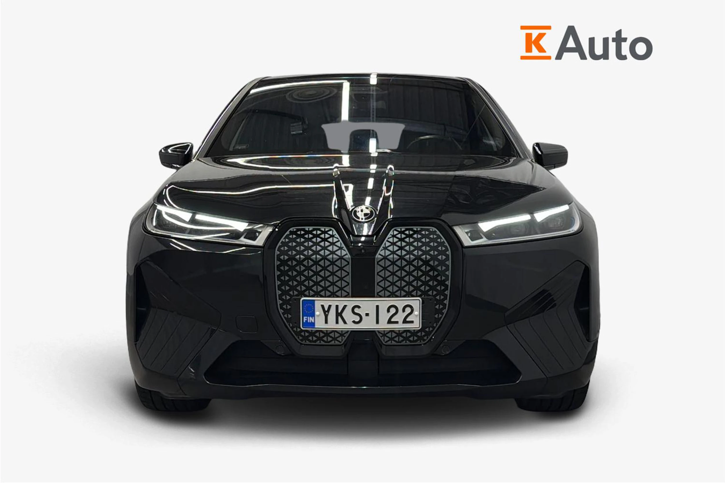 musta BMW iX 2022 kuva 4.