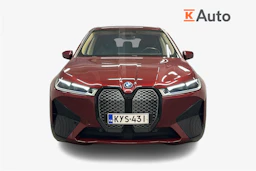 punainen BMW iX 2023 kuva 5.
