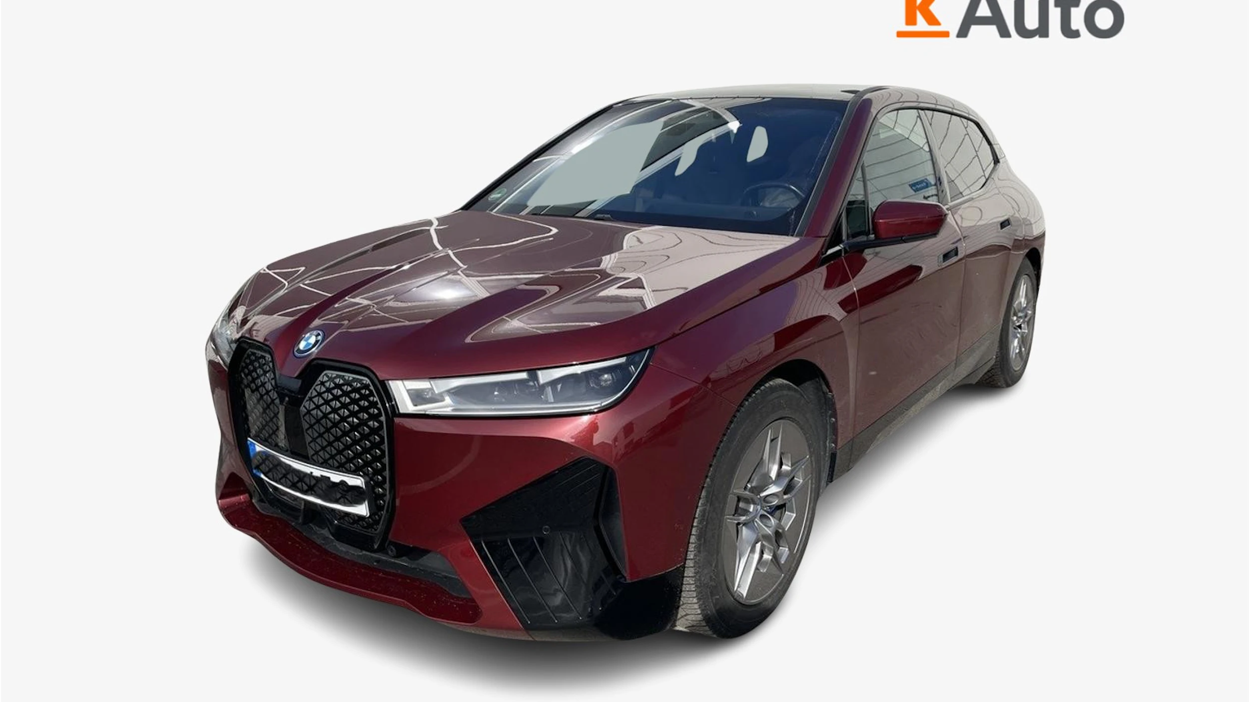 met. punainen BMW iX 2023 kuva 1.