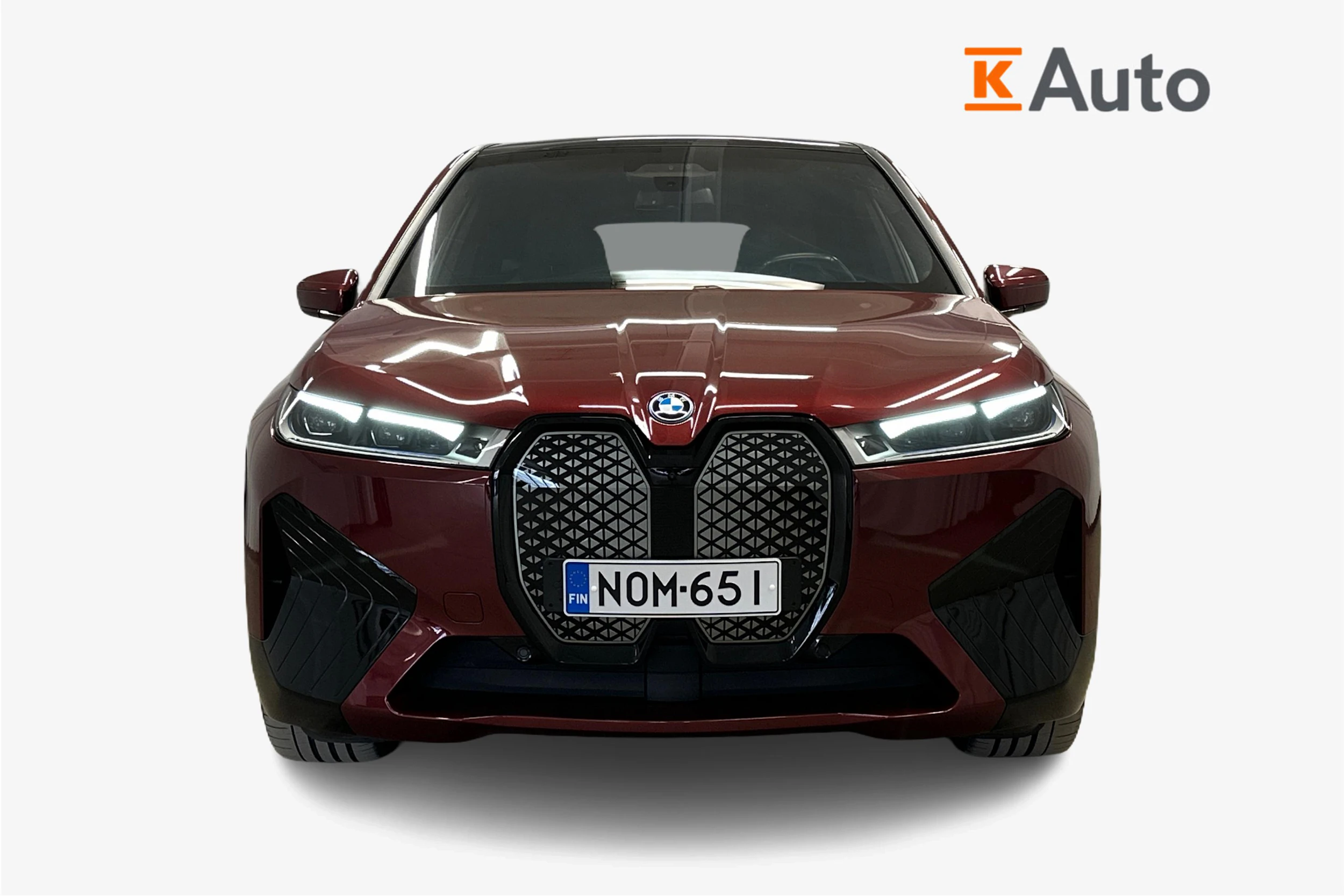 punainen BMW iX 2023 kuva 5.