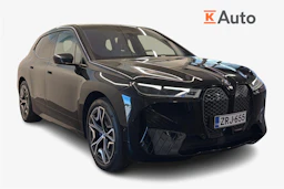 musta BMW iX 2023 kuva 1.