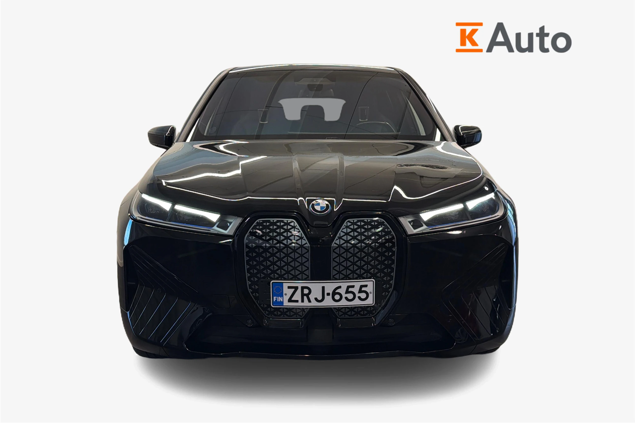 musta BMW iX 2023 kuva 4.