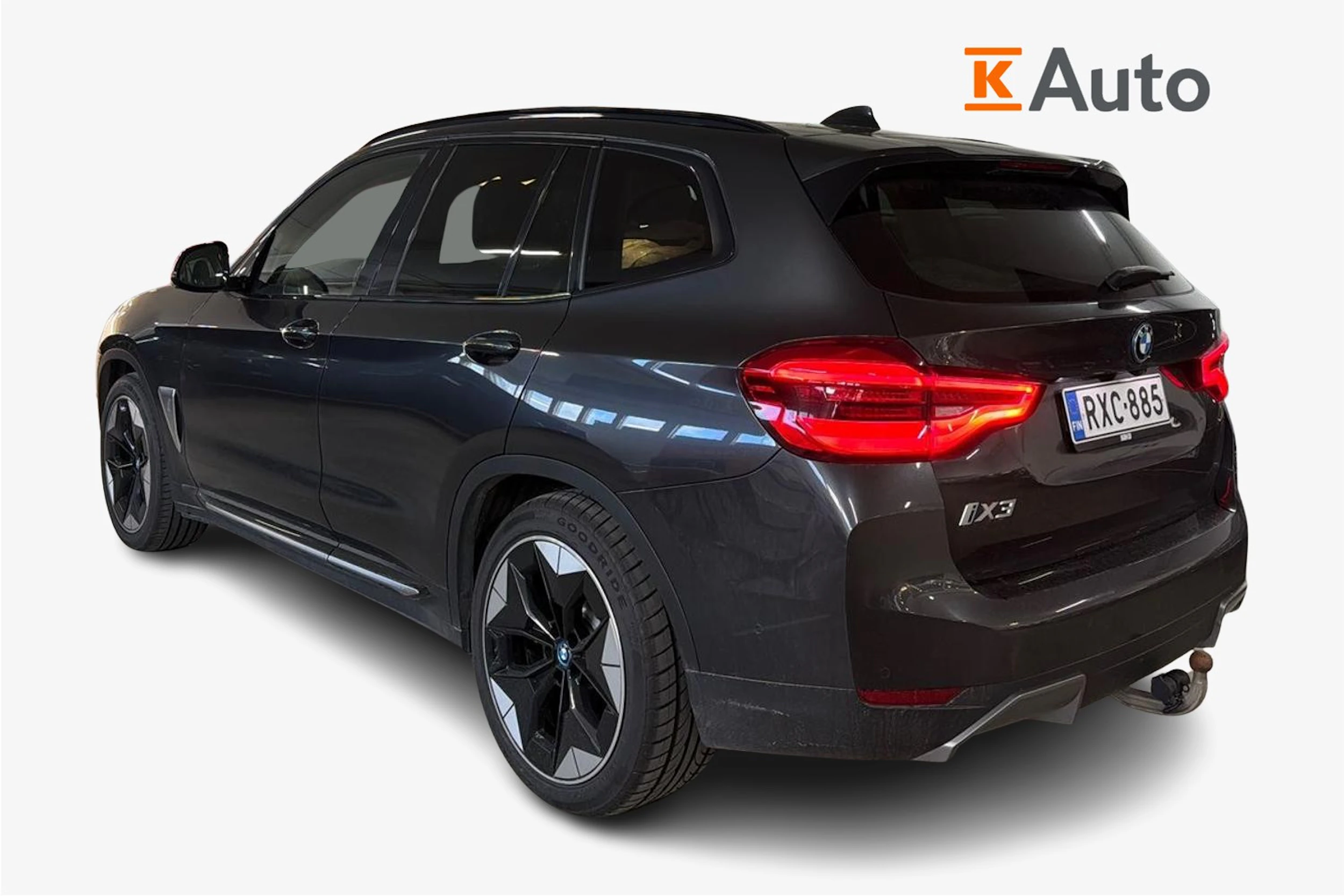 harmaa BMW iX3 2021 kuva 2.