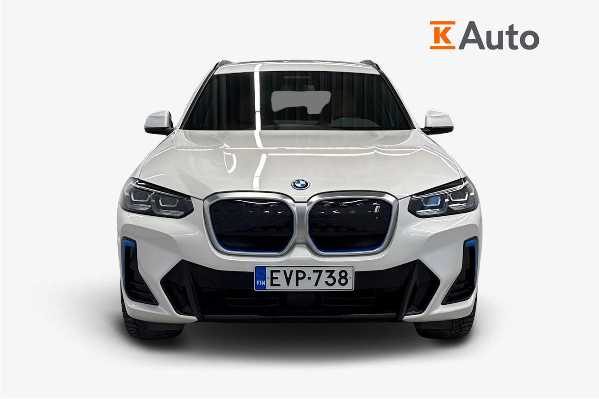 harmaa BMW iX3 2022 kuva 4.