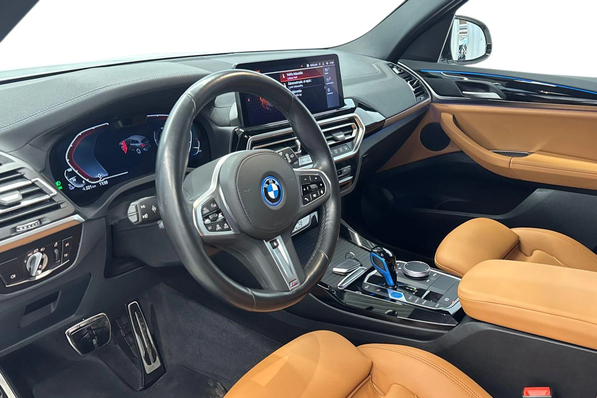 harmaa BMW iX3 2022 kuva 6.