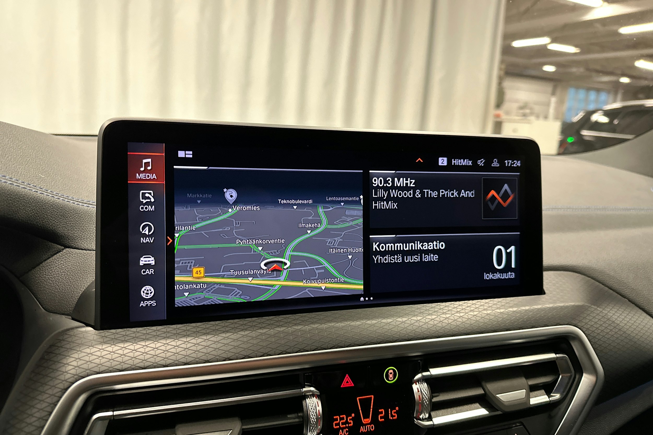 hopea BMW iX3 2022 kuva 23.