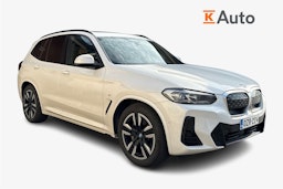 Valkoinen BMW iX3 2023 kuva 1.