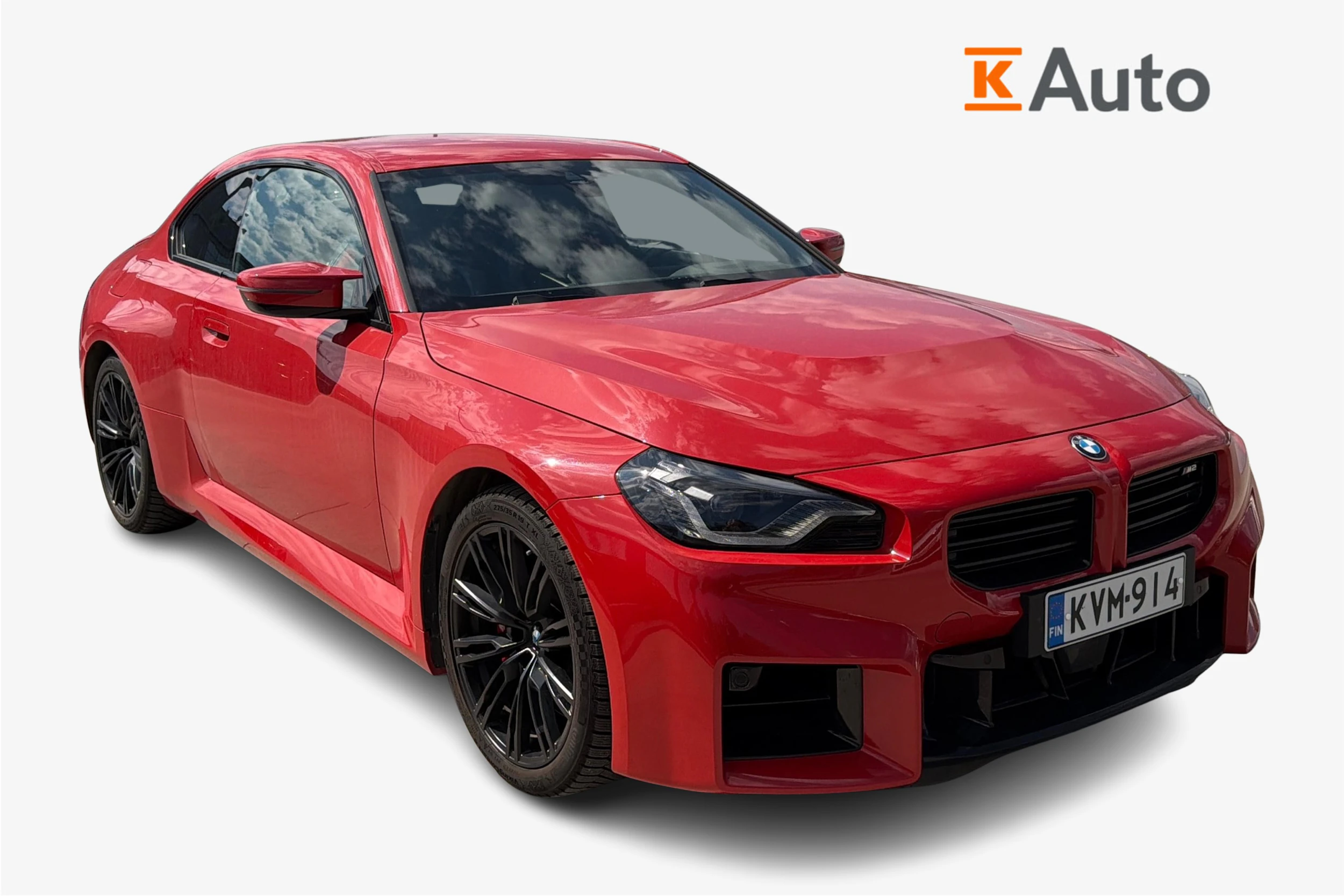 punainen BMW M2 2024 kuva 1.